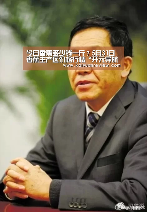 今日香蕉多少钱一斤?5月31日香蕉主产区价格行情“开元导航”(图2) 开元棋牌