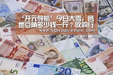 ‘开元导航’今日大雪,各地豆角多少钱一斤?收购行情如何?(图3) 开元游戏